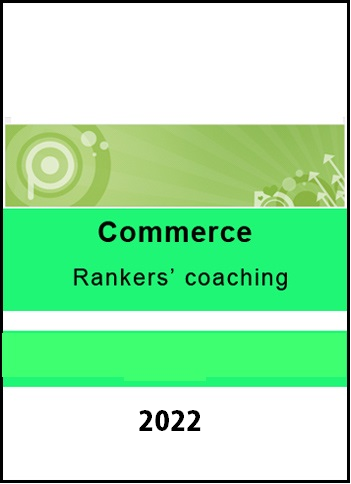 Printed notes of Commerce by Rankers Coaching English Medium 2022