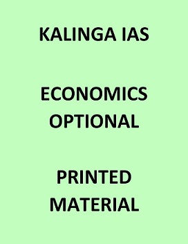 Kalinga IAS Economics optional printed notes