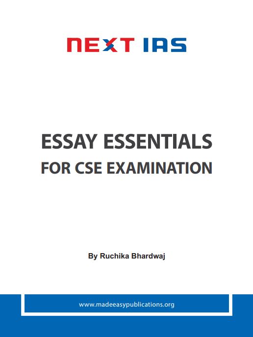 NEXT IAS ESSAY ESSENTIALS BY RUCHIKA BHARDWAJ ENGLISH MEDIUM 2026