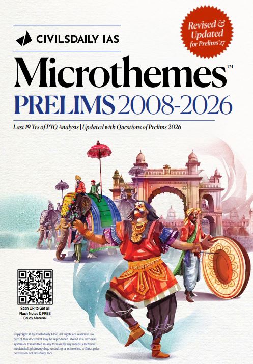 CIVILS DAILY IAS MICROTHEMES PYQ 2008 TO 2026 ENGLISH MEDIUM 