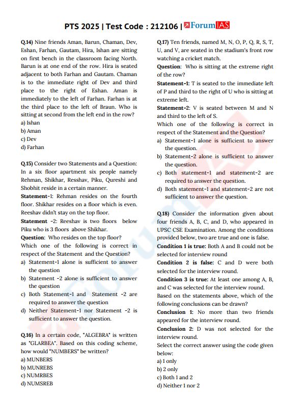 forum-ias-csat-test-6-to-10-english-medium-2025-26