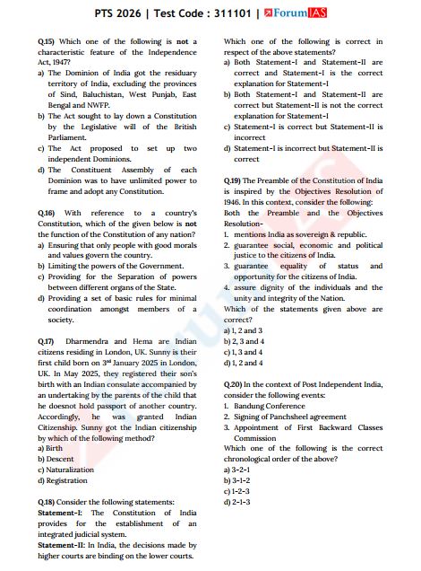 forum-ias-prelims-test-1-to-5-english-medium-2026