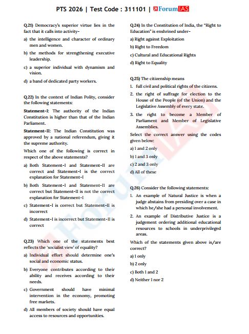 forum-ias-prelims-test-1-to-5-english-medium-2026
