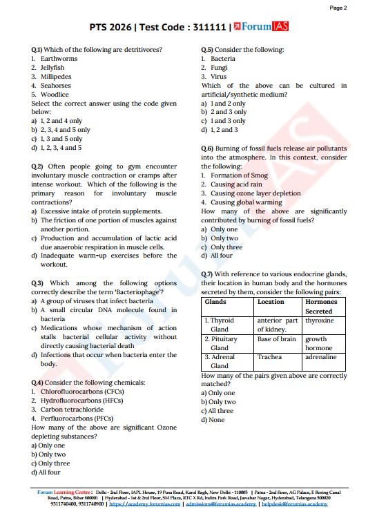 forum-ias-prelims-test-11-to-15-english-medium-2026