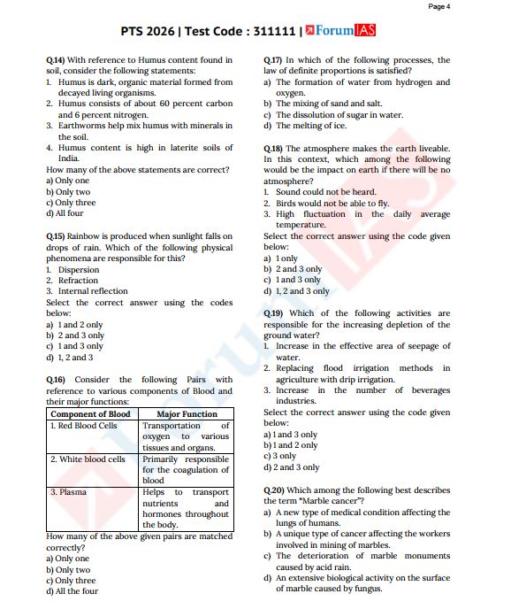 forum-ias-prelims-test-11-to-15-english-medium-2026