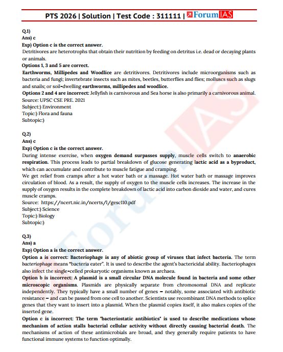 forum-ias-prelims-test-11-to-15-english-medium-2026