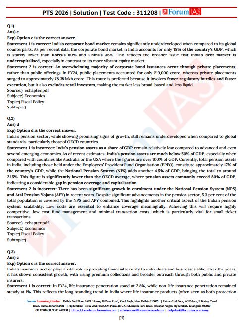 forum-ias-prelims-test-21-to-25-english-medium-2026