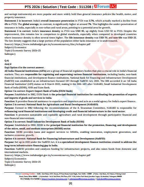 forum-ias-prelims-test-21-to-25-english-medium-2026