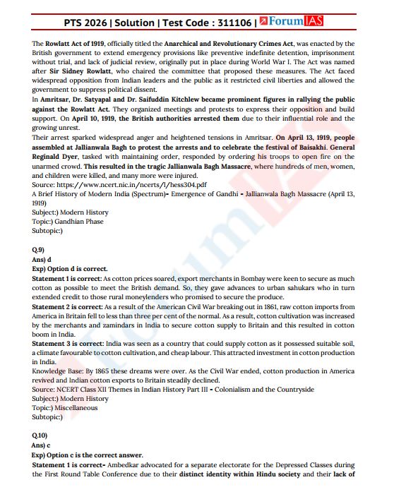 forum-ias-prelims-test-6-to-10-english-medium-2026