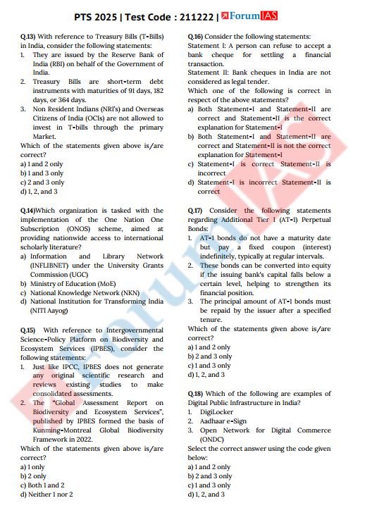 forum-ias-prelims-test-series-31-to-34-english-medium-2025-26