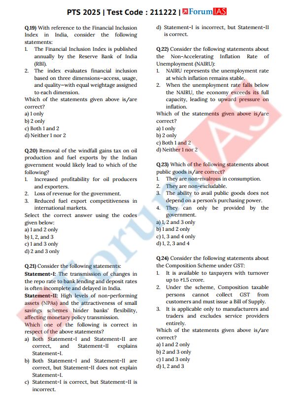 forum-ias-prelims-test-series-31-to-35-english-medium-2025