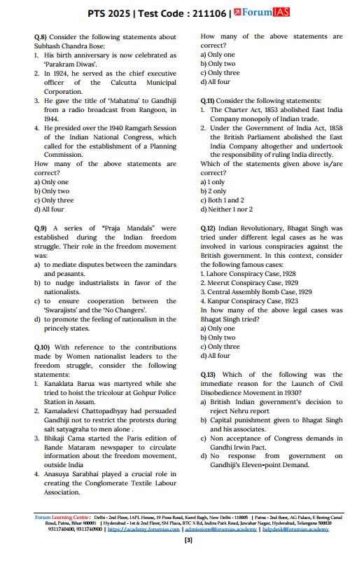 forum-ias-prelims-test-series-6-to-10-english-medium-2025-26