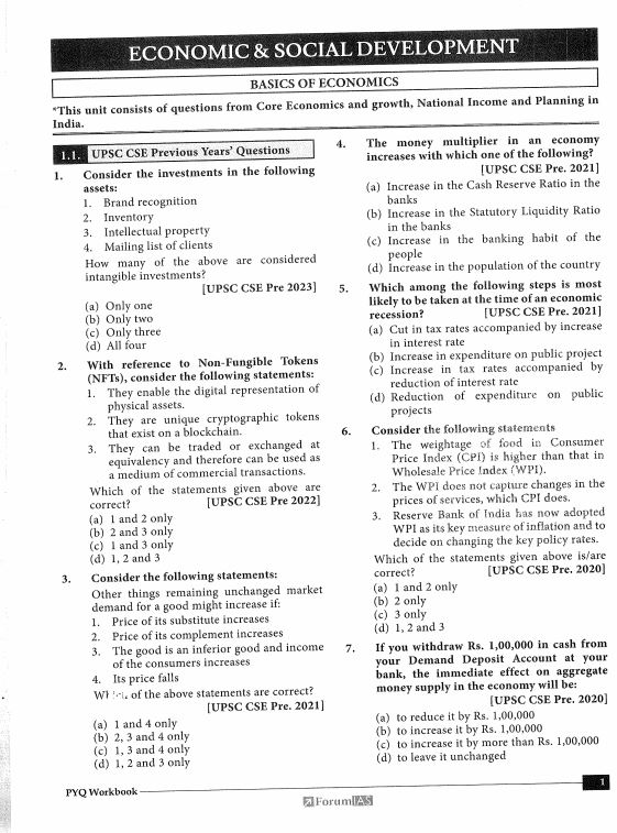 forum-ias-upsc-prelims-pyq-practices-book-economic-social--development-and-agriculture-2024-25