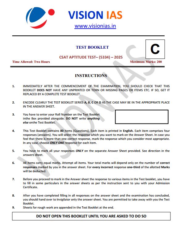 vision-ias-prelims-csat-test-21-to-25-english-medium-2025
