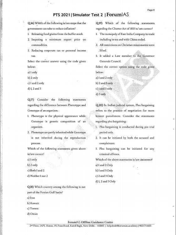 forum-ias-prelims-2021-test-series-26-to-30-english-medium