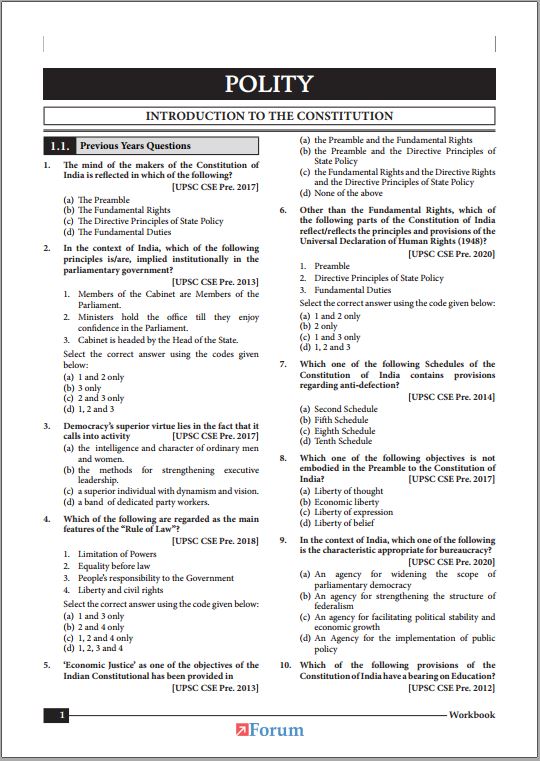 forum-ias-indian-polity-workbook-printed-1st-edition-2022
