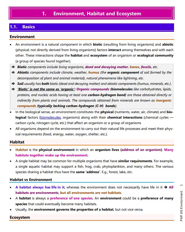 pmf-ias-environment-by-manjunath-thamminidi-printed-third-edition-2025-26