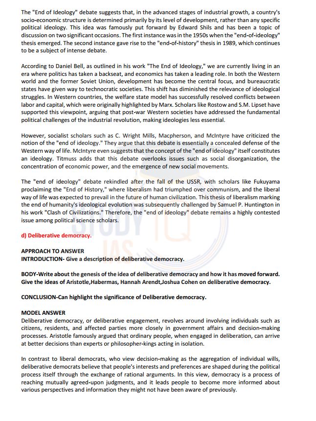 study-iq-upsc-ias-mains-psir-pyq-model-answers-2019-to-2023