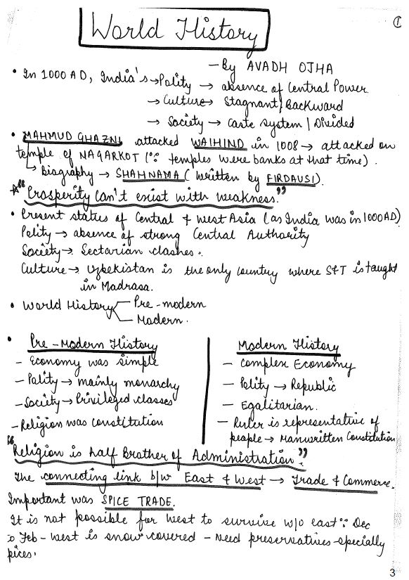 world-history-ojha-sir-vajiram-and-ravi-class-notes