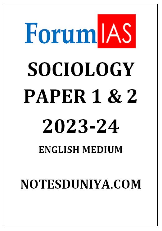 forumias-sociology-paper-1-and-2-2024-