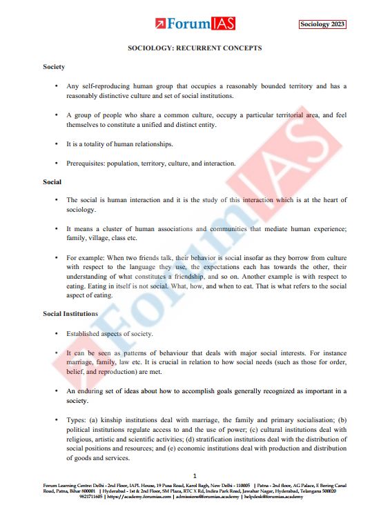 forumias-sociology-paper-1-and-2-2024-