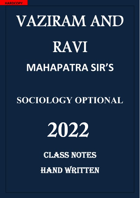 sociology-optional-mahapatra-sir-vaziram-and-ravi-class-notes-latest-2022