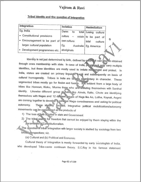 sociology-optional-printed-notes-by-vajiram-and-ravi-mahapatra-sir