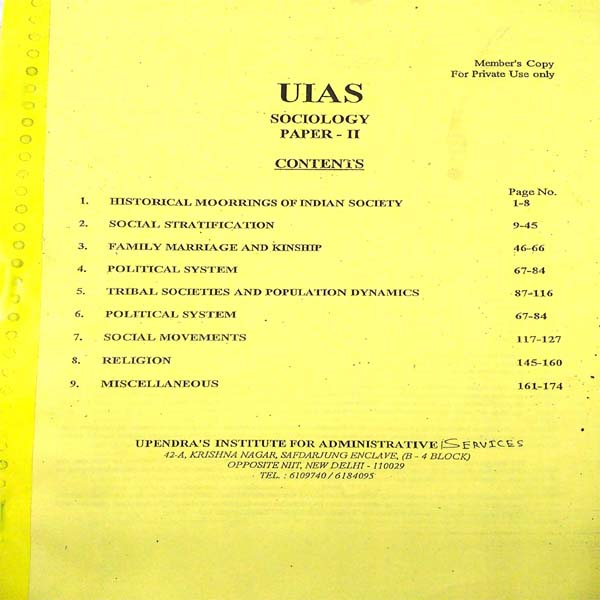 sociology-printed-material-upendra-gaur-uias